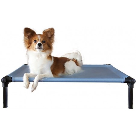 Starmark-Pat ProTraining Bed Sky Blue M pentru caini
