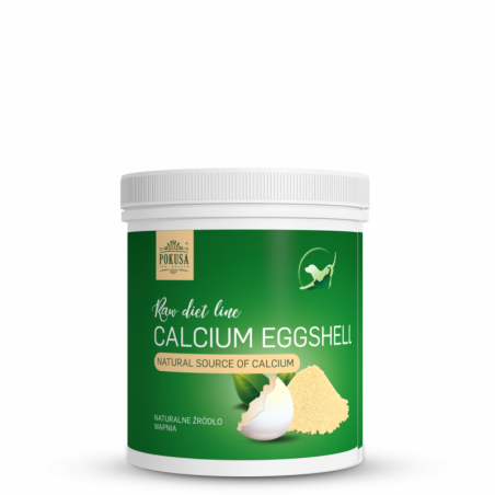 Supliment profesional RawDietLine Calciu Egg Shell 500 g pentru caini
