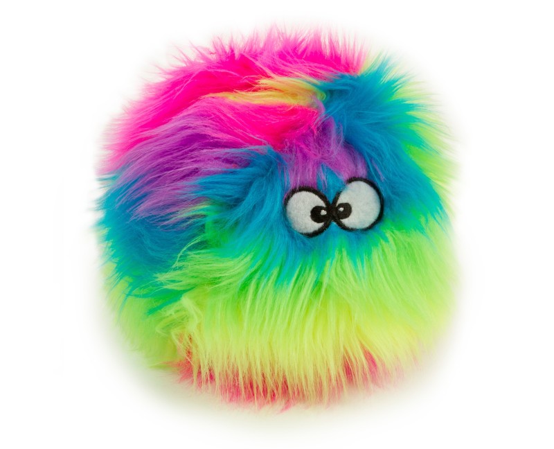 Jucarie goDog™ Furballz Rainbow S pentru caini