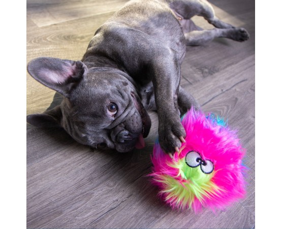 Jucarie goDog™ Furballz Rainbow S pentru caini