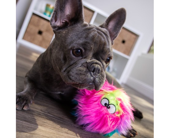 Jucarie goDog™ Furballz Rainbow S pentru caini