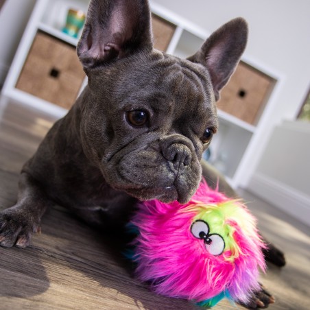 Jucarie goDog™ Furballz Rainbow S pentru caini