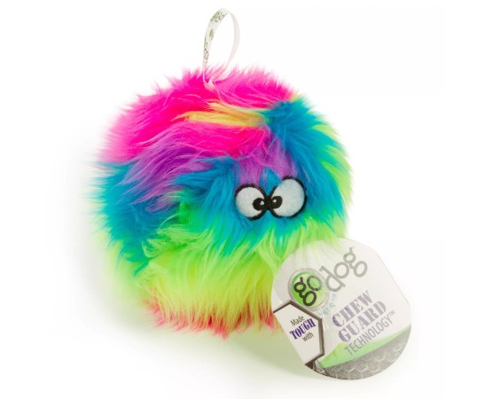 Jucarie goDog™ Furballz Rainbow S pentru caini