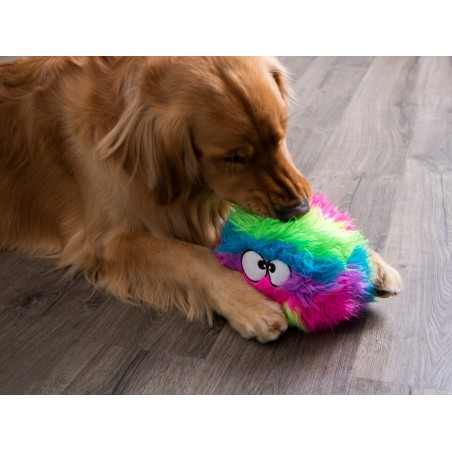 Jucarie goDog™ Furballz Rainbow S pentru caini