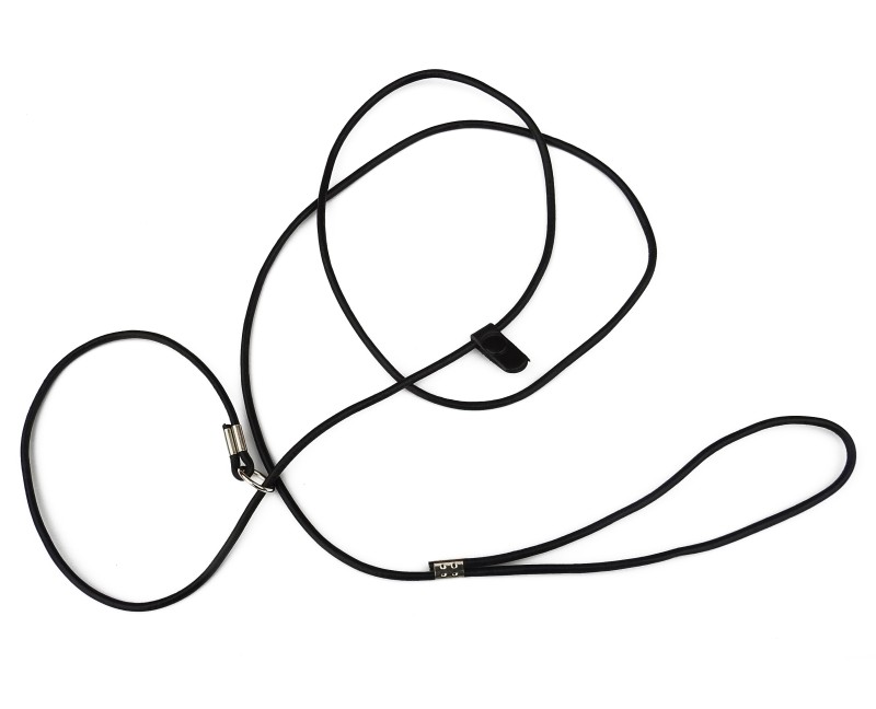 Lesa profesionala din piele rotunda pentru prezentare caini expozitii