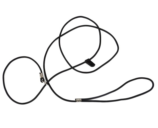 Lesa profesionala din piele rotunda pentru prezentare caini expozitii