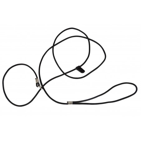 Lesa profesionala din piele rotunda pentru prezentare caini expozitii