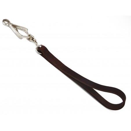 Lesa scurta din piele naturala pentru caini