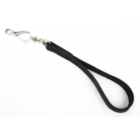 Lesa scurta din piele naturala pentru caini