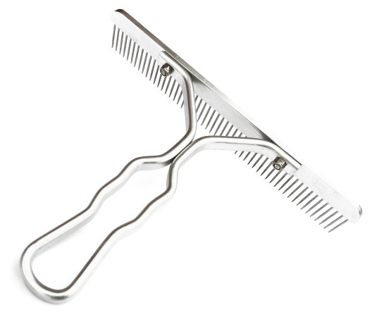 Perie profesionala tip tesala pentru caii cu par lung