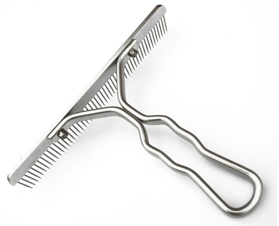 Perie profesionala tip tesala pentru caii cu par lung