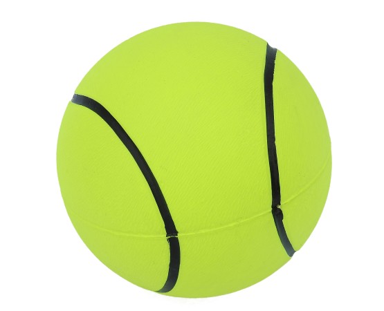 Minge din cauciuc natural moale XL pentru caini