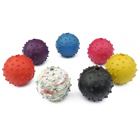 Minge din cauciuc natural pentru dresaj canin