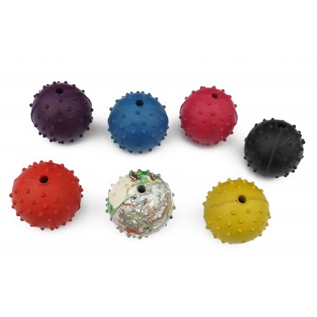 Minge din cauciuc natural pentru dresaj canin