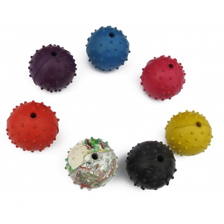 Minge din cauciuc natural pentru dresaj canin