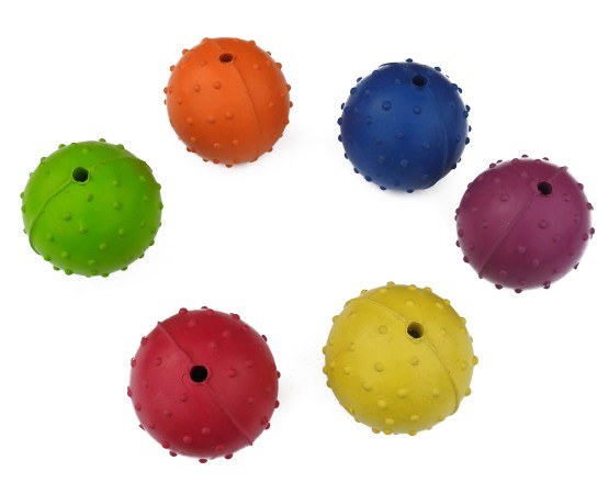 Minge din cauciuc natural pentru dresaj canin