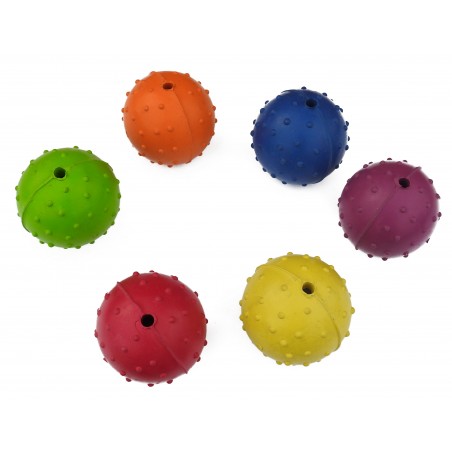 Minge din cauciuc natural pentru dresaj canin