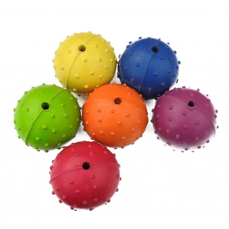 Minge din cauciuc natural pentru dresaj canin