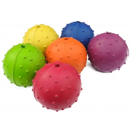 Minge din cauciuc natural pentru dresaj canin