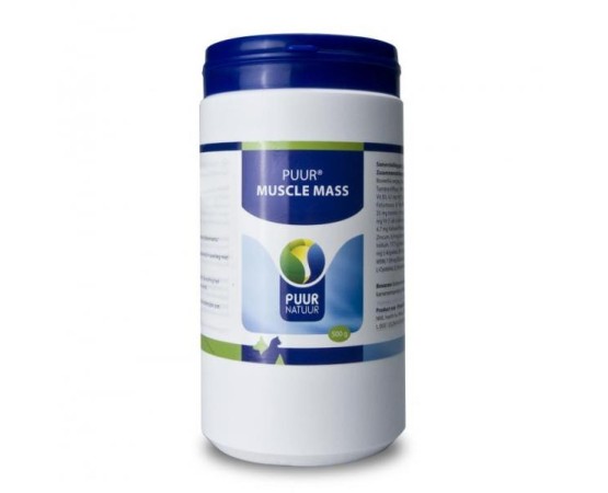 Supliment natural Puur® Muscle Mass 500 g pentru dezvoltare masa musculara caini