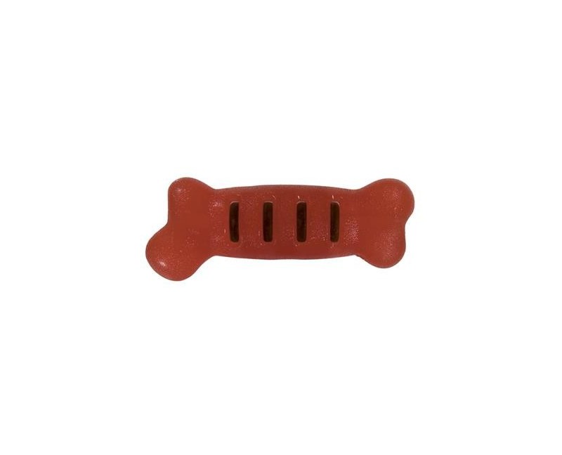 Jucarie interactiva Starmark Treat Ringer FlexGrip Bone L pentru caini