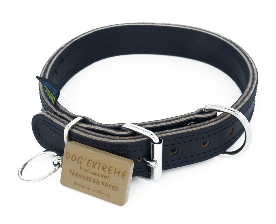 Zgarda profesionala din piele naturala Difac OTAN pentru caini