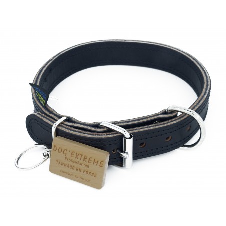 Zgarda profesionala din piele naturala Difac OTAN pentru caini