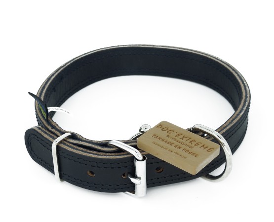 Zgarda profesionala din piele naturala Difac OTAN pentru caini