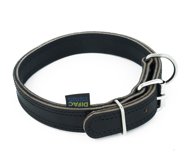 Zgarda profesionala din piele naturala Difac OTAN pentru caini