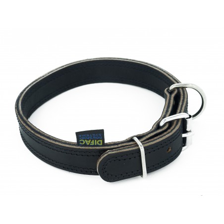 Zgarda profesionala din piele naturala Difac OTAN pentru caini