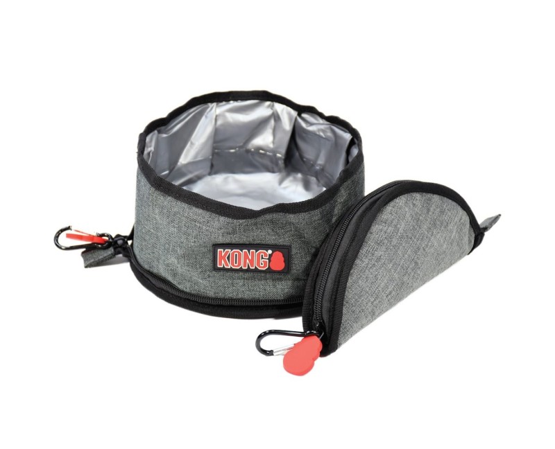 Bol pliabil Kong pentru caini
