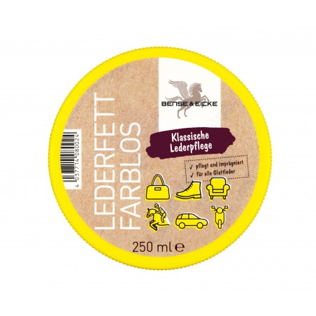 Balsam Lederfett Farblos Bense & Eicke pentru intretinere piele naturala 250 ml