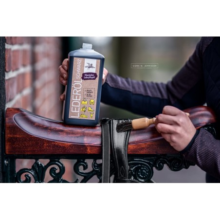 Ulei Lederol Bense & Eicke Swartz pentru intretinere piele naturala neagra 500 ml