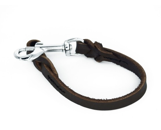 Lesa scurta din piele naturala Huspol pentru dresaj canin