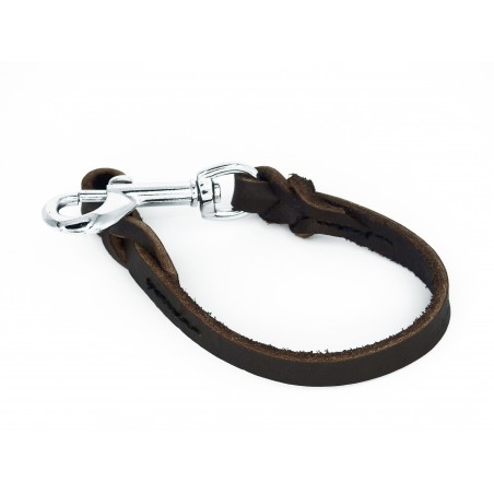 Lesa scurta din piele naturala Huspol pentru dresaj canin