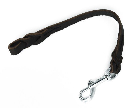 Lesa scurta din piele naturala Huspol pentru dresaj canin