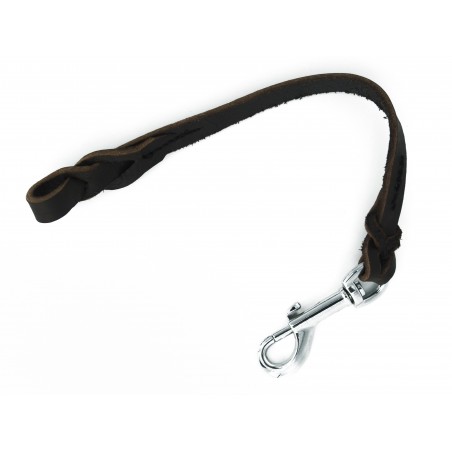 Lesa scurta din piele naturala Huspol pentru dresaj canin