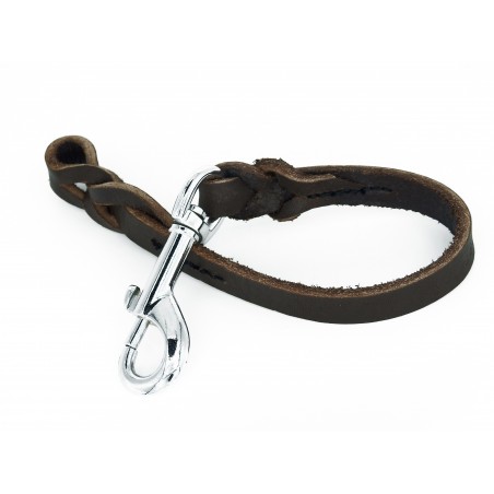 Lesa scurta din piele naturala Huspol pentru dresaj canin