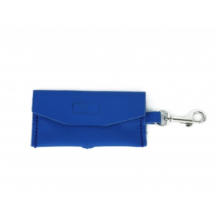 Saculet din piele naturala nappa pentru pungi igienice caini