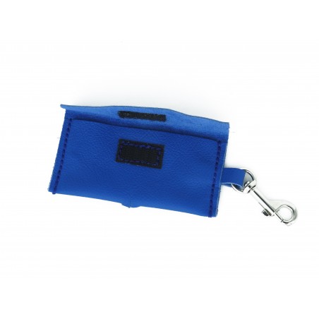 Saculet din piele naturala nappa pentru pungi igienice caini