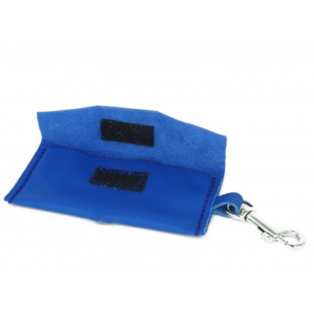 Saculet din piele naturala nappa pentru pungi igienice caini