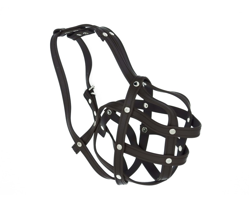 Botnita din Biothane® pentru caini din rasa  Amstaff / Pitt Bull nr .5