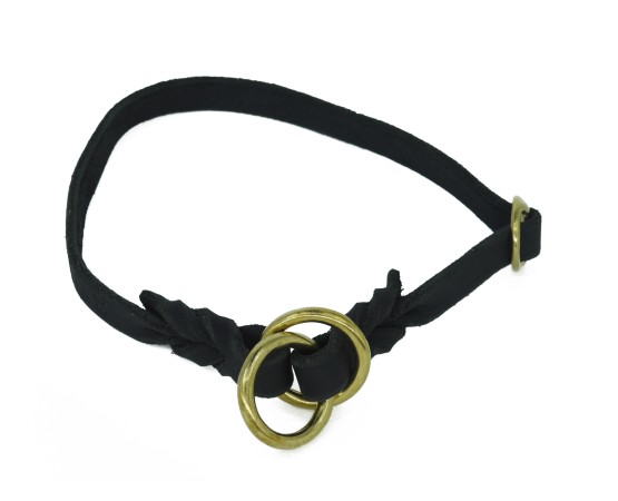 Zgarda strangulanta  Black Mamba® Super Soft Pro Training pentru caini  .