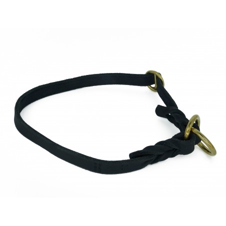 Zgarda strangulanta  Black Mamba® Super Soft Pro Training pentru caini  .