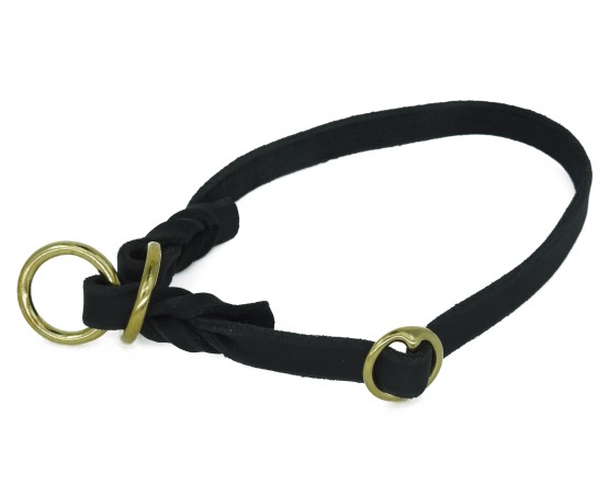 Zgarda strangulanta  Black Mamba® Super Soft Pro Training pentru caini  .