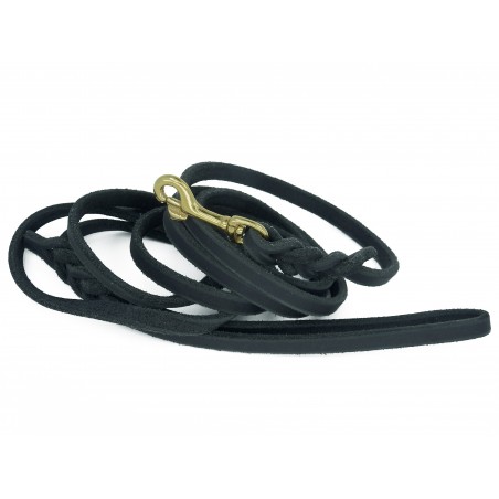 Lesa  Black Mamba® Super Soft  pentru caini  de talie mica 8 mm x 100 cm .