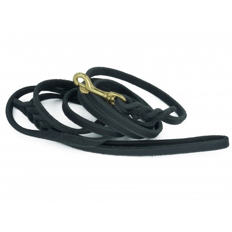 Lesa  Black Mamba® Super Soft  pentru caini  de talie mica 8 mm x 100 cm .