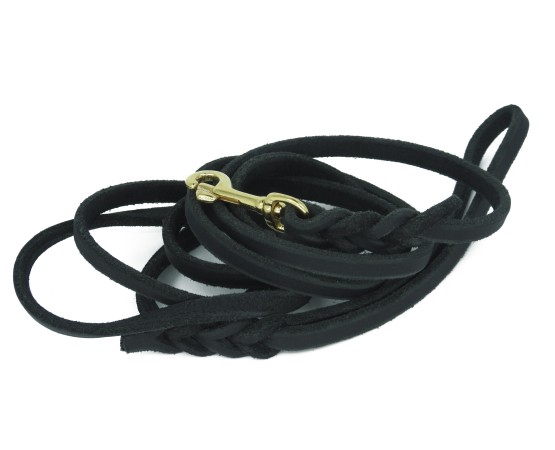 Lesa  Black Mamba® Super Soft  pentru caini  de talie mica 8 mm x 100 cm .