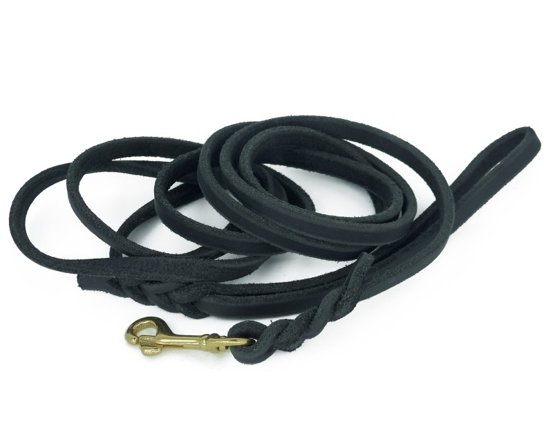 Lesa  Black Mamba® Super Soft  pentru caini  de talie mica 8 mm x 100 cm .