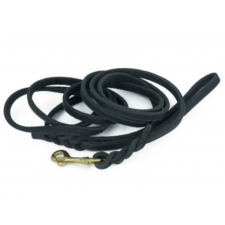 Lesa  Black Mamba® Super Soft  pentru caini  de talie mica 8 mm x 100 cm .